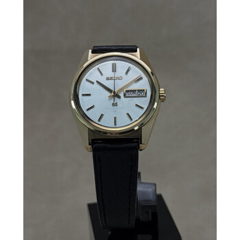 (SOLD!!) 37mm • 1970 Grand Seiko Gold-Cap 6146-8000 61GS Hi-Beat 36000vph Automatic